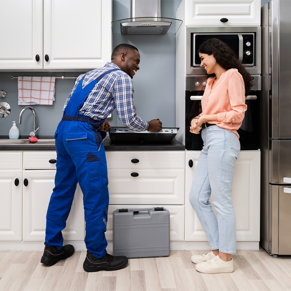 can you provide an estimate for cooktop repair before beginning any work in Winthrop IA